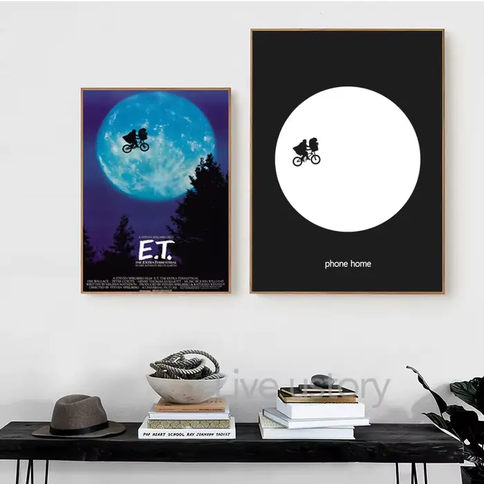 ET Affiche de film UFO extraterrestre