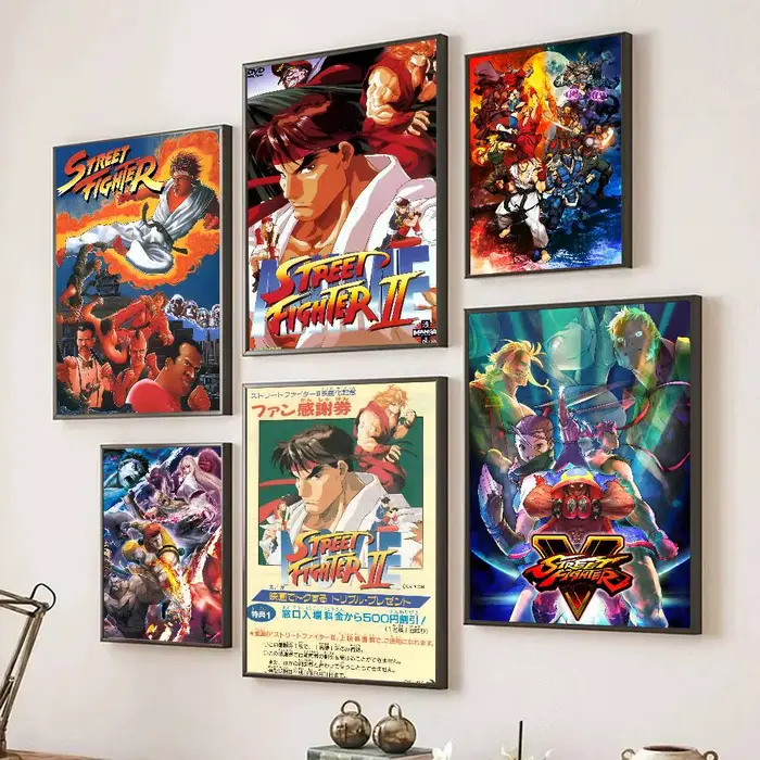Affiche de jeu vidéo Street Fighter