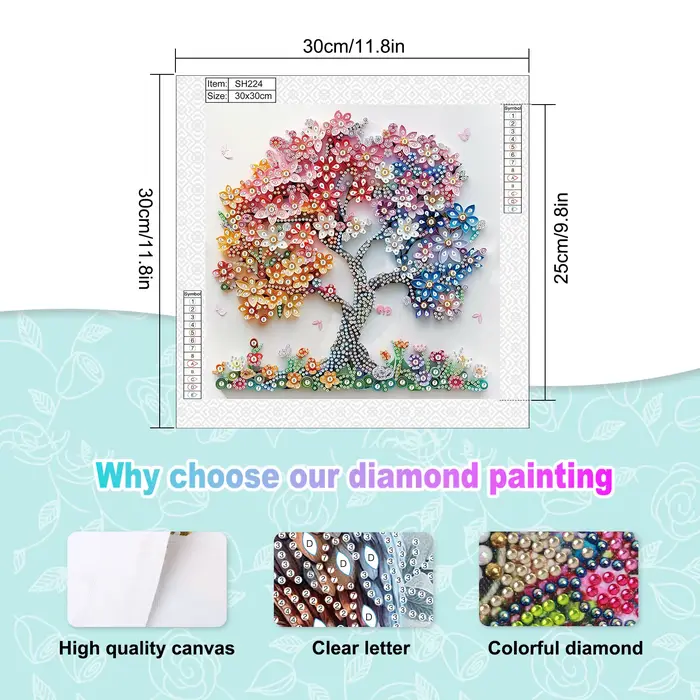 Kits de peinture d'art de diamant de forme spéciale pour adultes et débutants