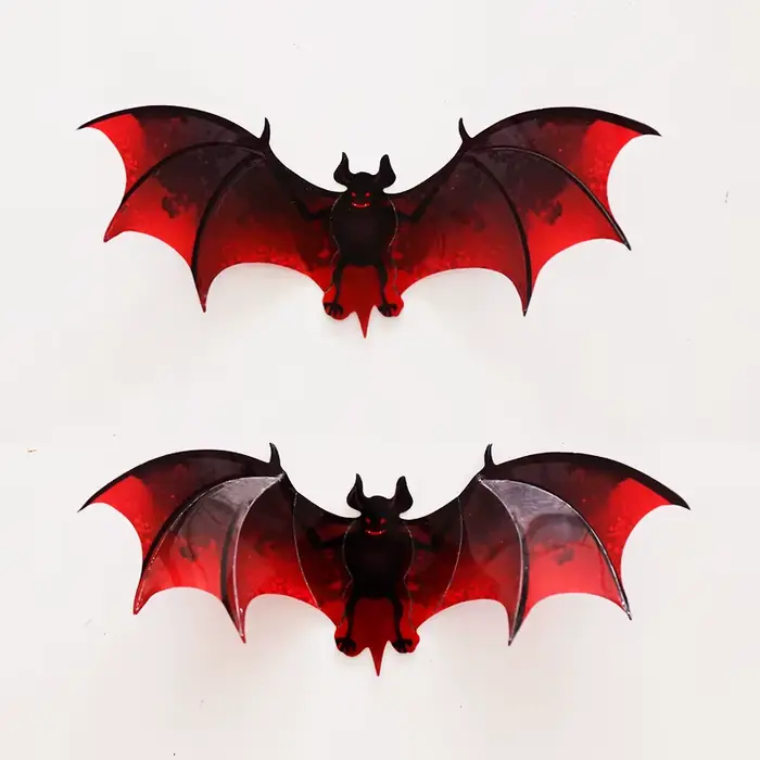 Autocollant mural chauve-souris 3D