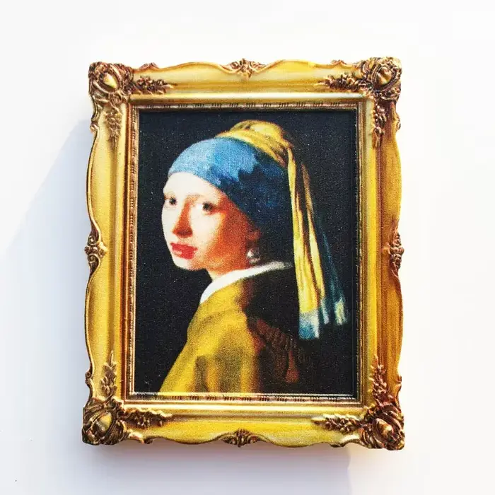 Van Gogh Picasso peinture à l'huile UV cadre Photo peintures de renommée mondiale 3d aimants de réfrigérateur décoration de la maison Collection cadeaux