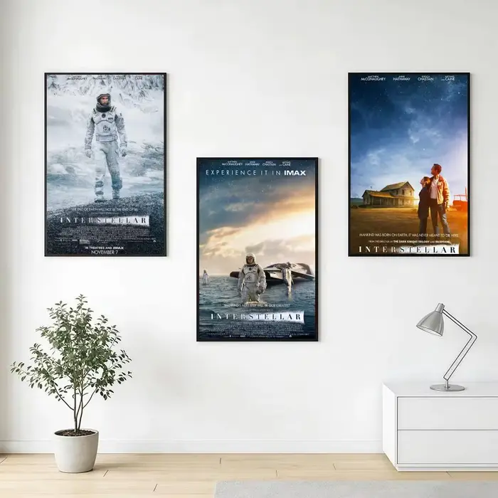 Affiche de film célèbre I-Interstellar