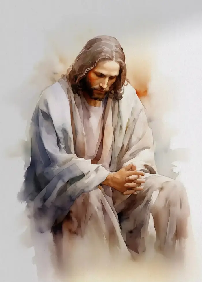 Affiche de jésus et de la croix, agneau de dieu chrétien, peinture sur toile, Art mural chrétien, im