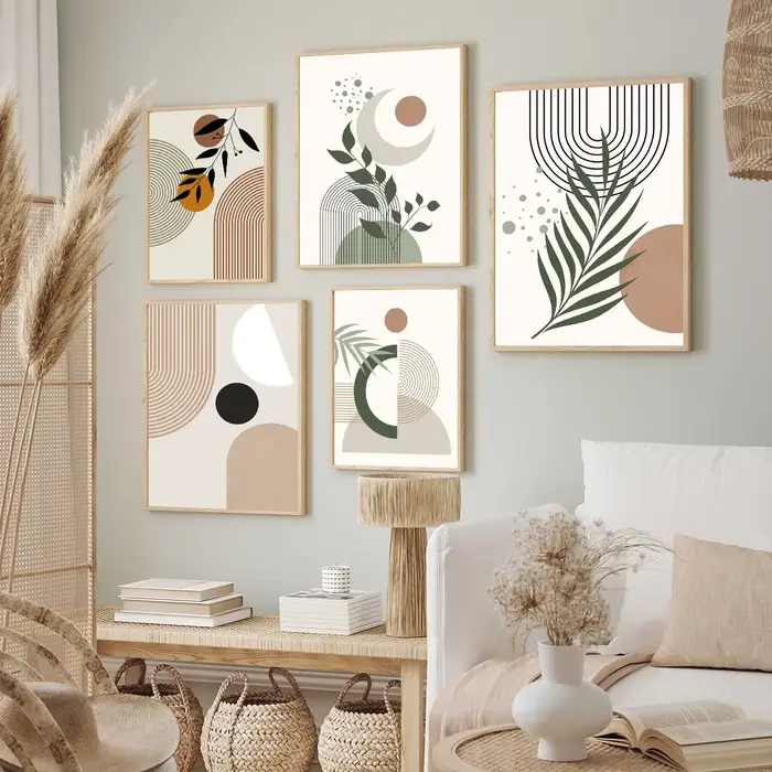 1 Pièce Peinture sur Toile de Style Bohème