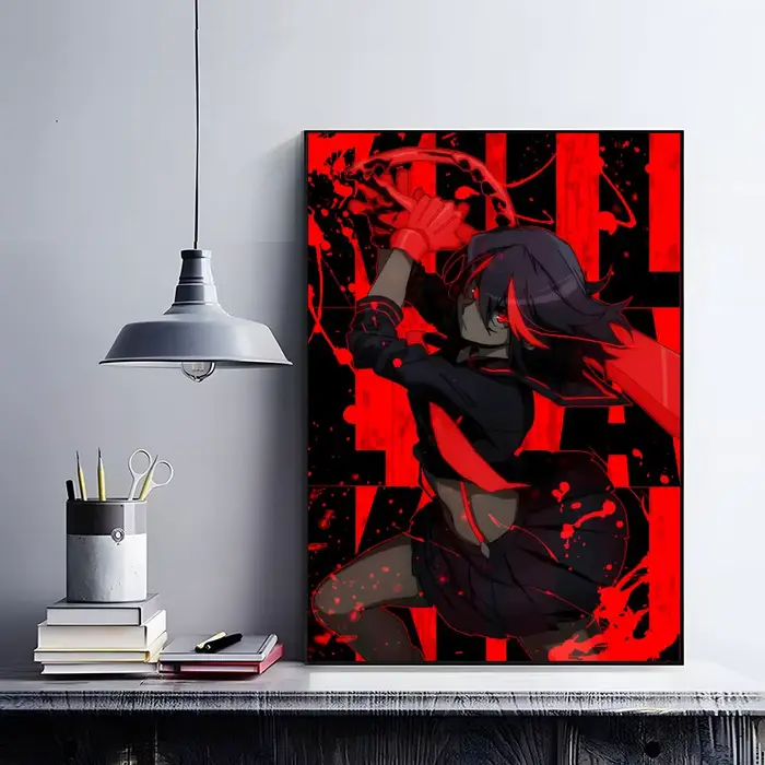 Anime Cool k-kill La Kill affiche HD Art Mural Wallart affiche étanche Vintage impression décor pour