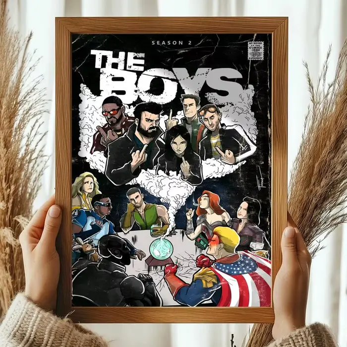 Affiche de bande dessinée du film The B_Boys