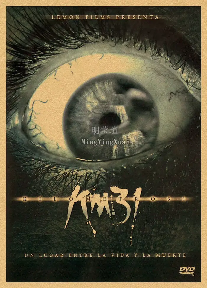 Affiche de film d'horreur classique