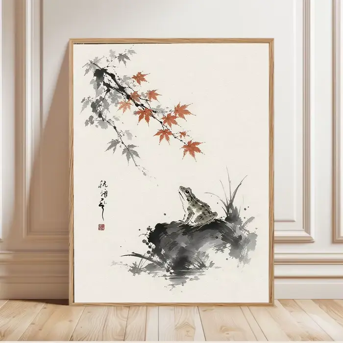 Affiche d'art japonais Inka