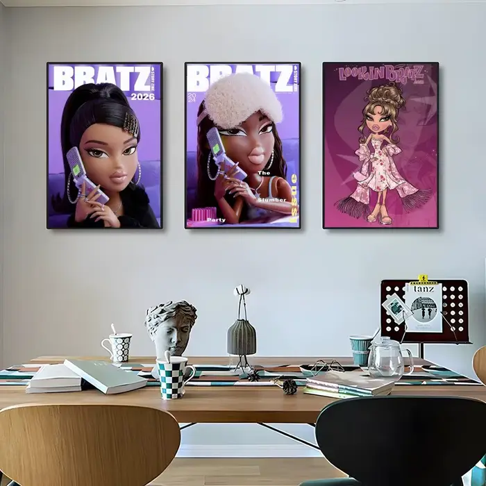 Affiche de poupée Anime Bratz