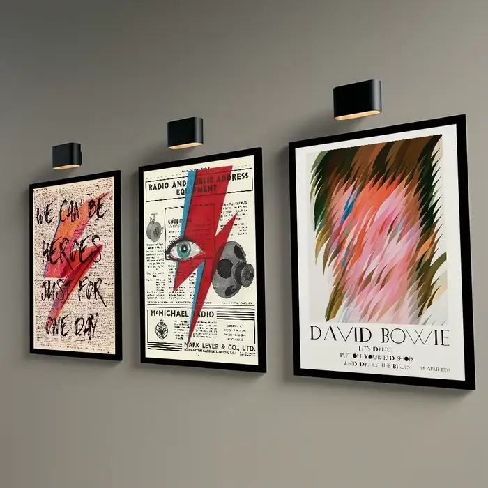 D-DaVid-rock-B-BoWieS Art mural esthétique