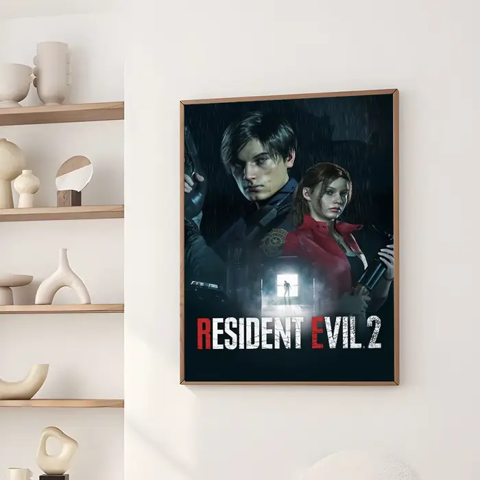 Resident-Evil – affiche de jeu imprimée pour garçons
