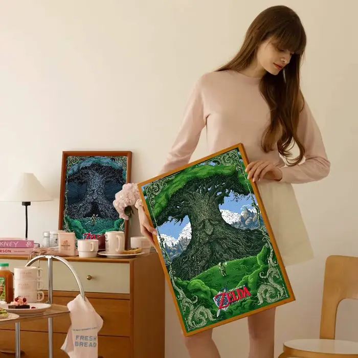 Affiches de films classiques Legend Video Game Z-Zeldas