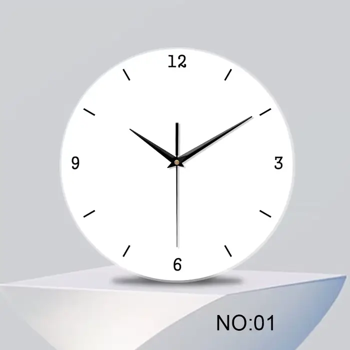 [Personnalisé] horloge murale Photo personnalisée-12 "14" horloge d'art à Quartz silencieuse avec vo