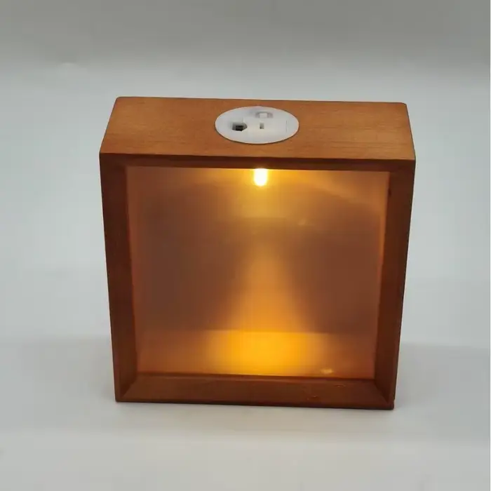 Cadre lumineux LED effet ombre