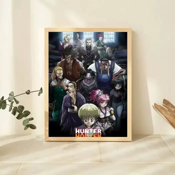 Affiche d'anime classique japonaise Hunter X Hunter