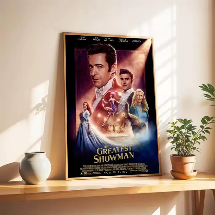 Affiche murale du film musical The Greatest Showman, impression artistique, peinture murale décorati