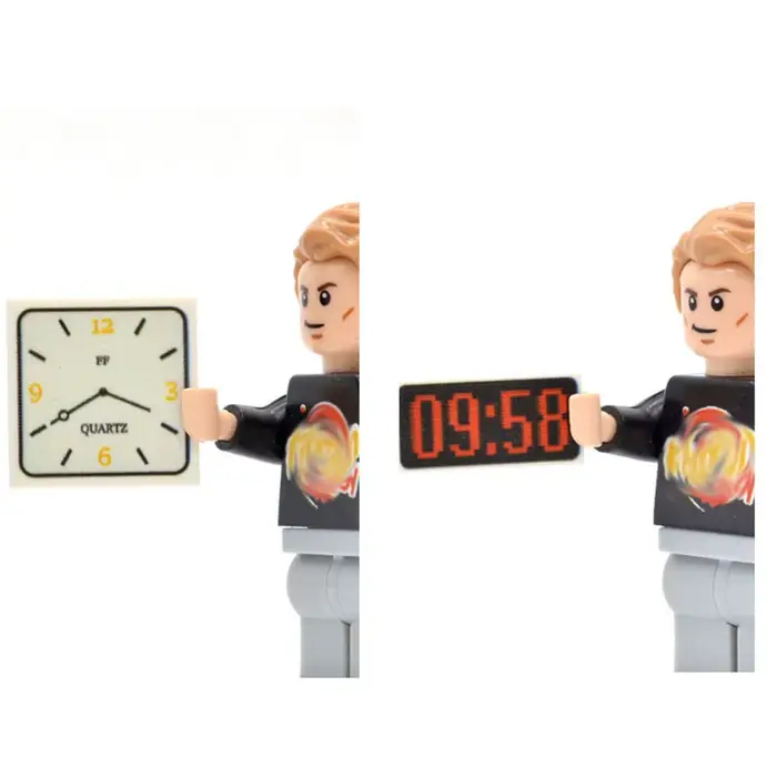 Horloge murale personnalisée imprimée
