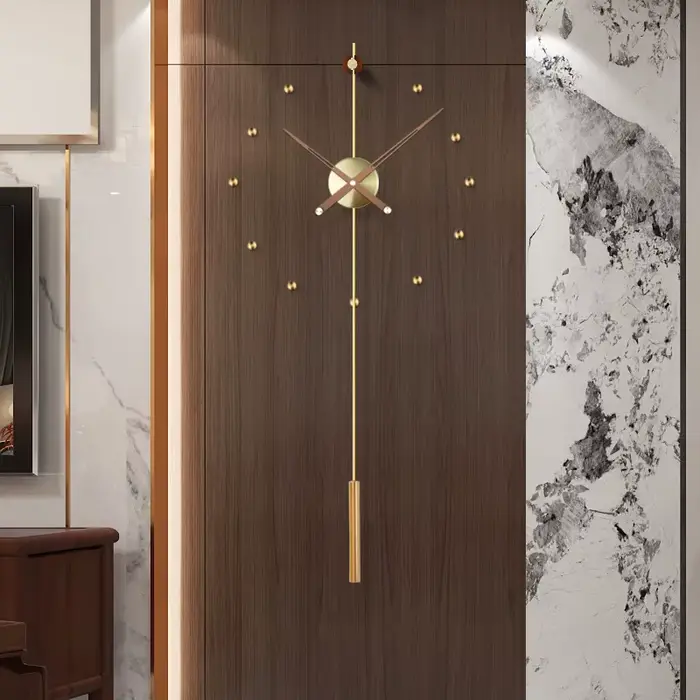 Espagne grande horloge murale Design moderne métal luxe montres murales horloges bricolage décor à la maison silencieux salon Orologi Da Parete cadeau