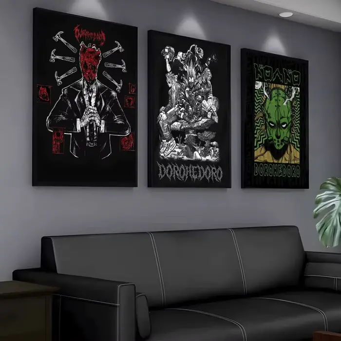 Affiche d'anime D-dorohedoro