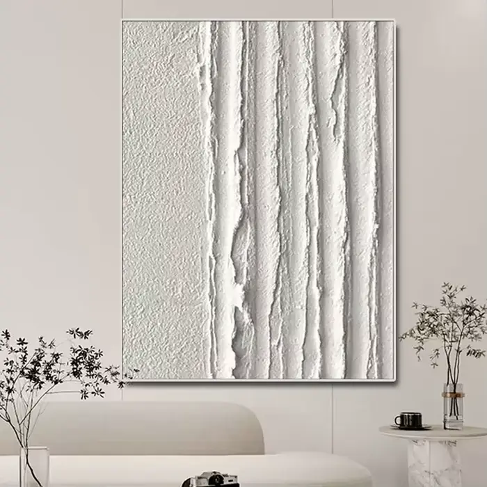 Tableau mural prêt à accrocher, design abstrait doré, peinture à l'huile, cadre métallique, 100% pei