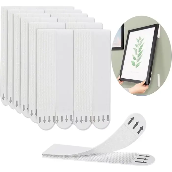 Bandes adhésives robustes pour accrocher des tableaux