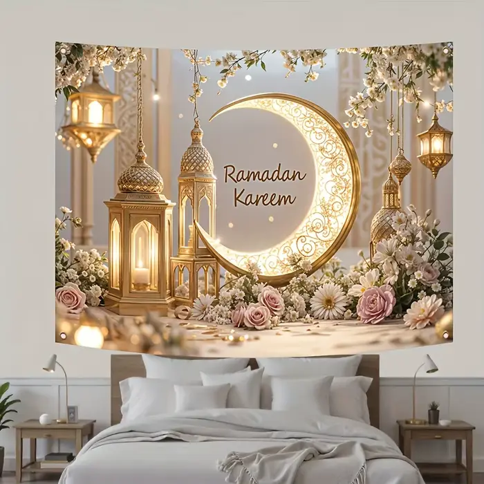 Bannière murale élégante du Ramadhan