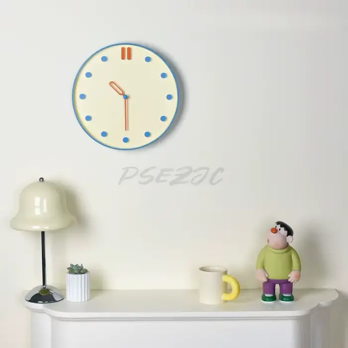 Design nordique sens Simple et à la mode horloge murale salon