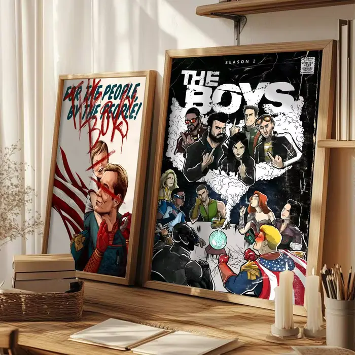 Affiche de bande dessinée du film The B_Boys