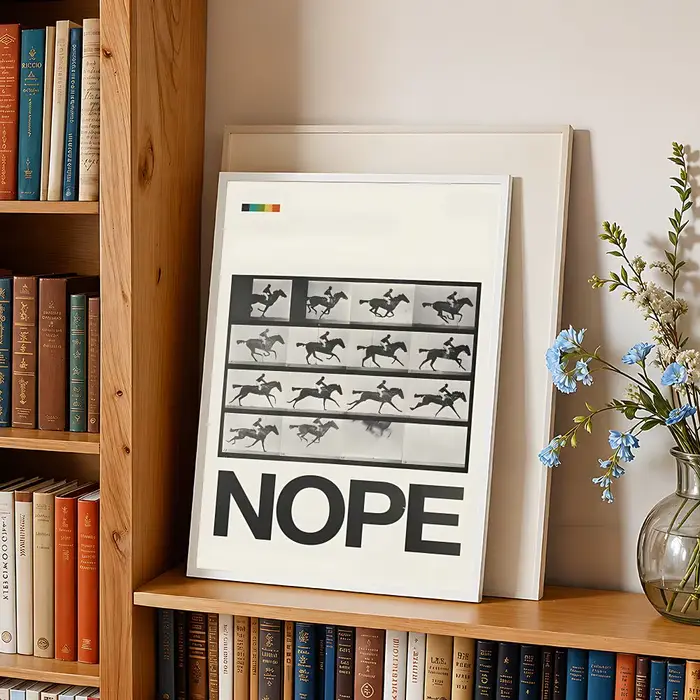 Affiche murale autocollante HD du film N-Nope