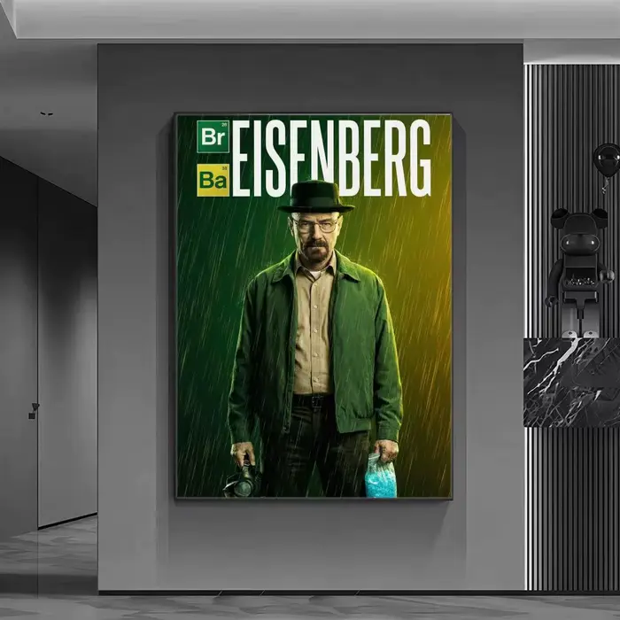 Affiche murale TV B-Breaking Bad