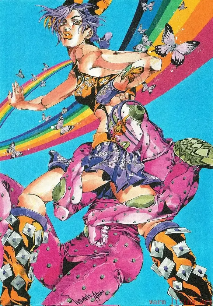 Affiche d'anime classique JoJo's Bizarre Adventure, affiche JOJO, illustration, art mural, peinture 