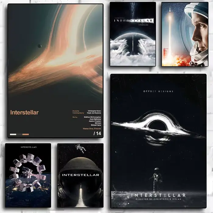 Affiche de film classique i-interstellar