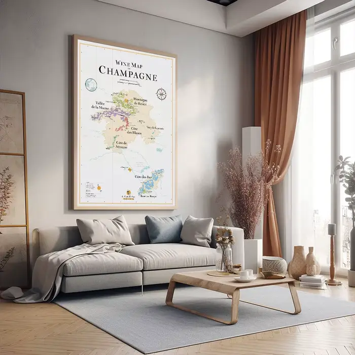 Carte du vin d'Espagne