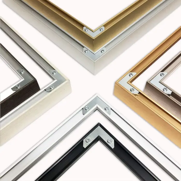 Cadres extérieurs en métal et aluminium pour peinture à l'huile