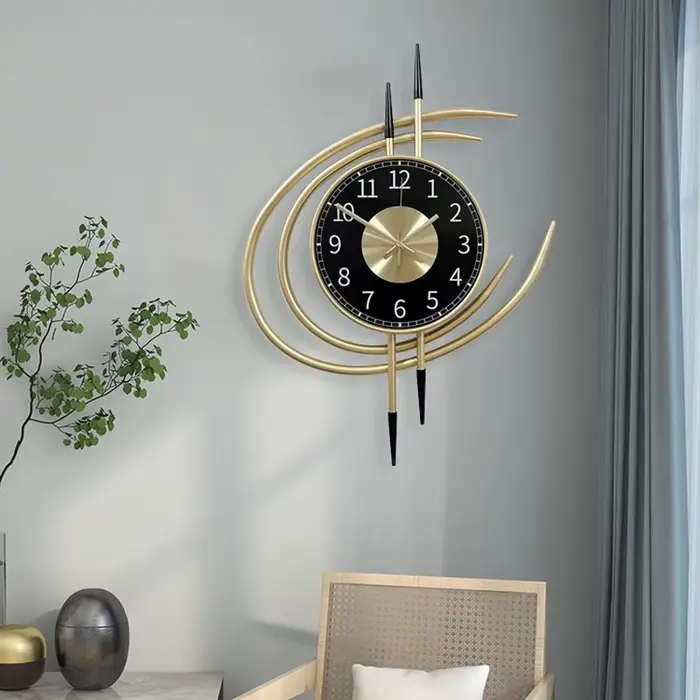 Horloge murale moderne simple de 54 cm