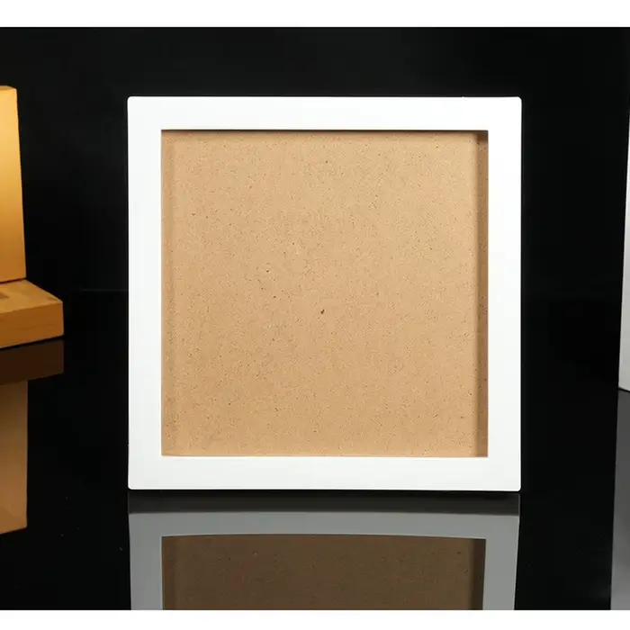 Lot de 2 cadres photo en PVC de 19 cm