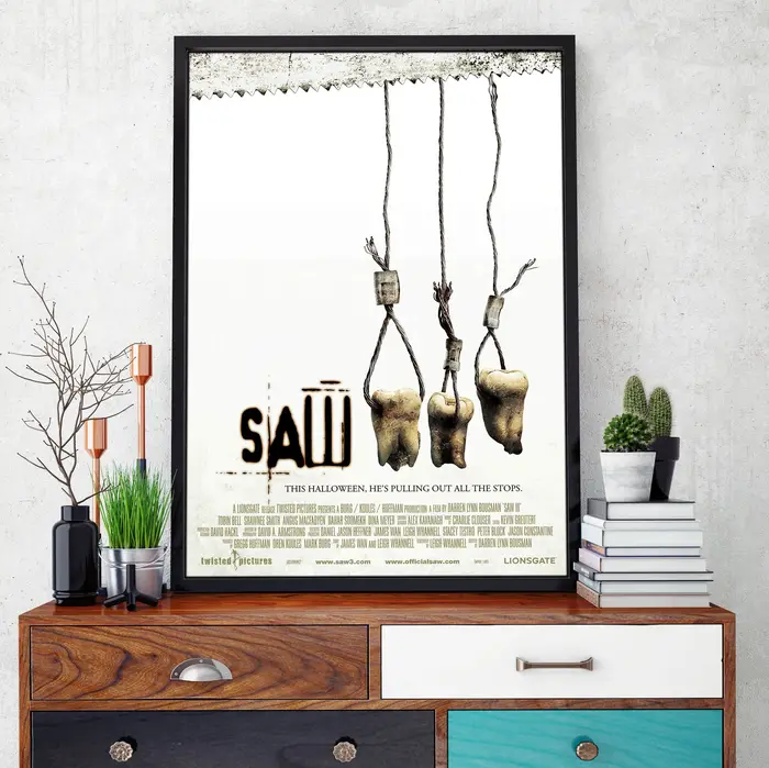 Affiche de film d'horreur Saw X populaire