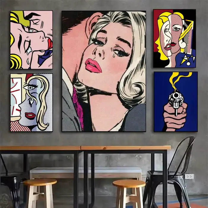 Affiche Retor Roy Lichtenstein