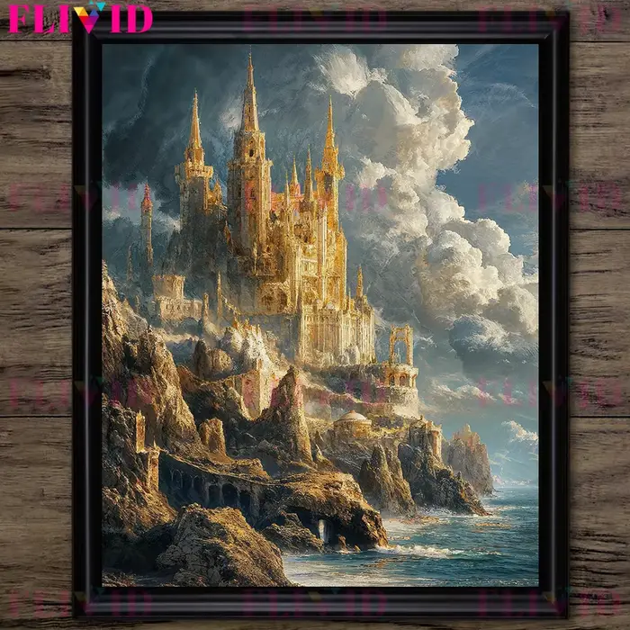 Peinture sur toile d'art mural vintage