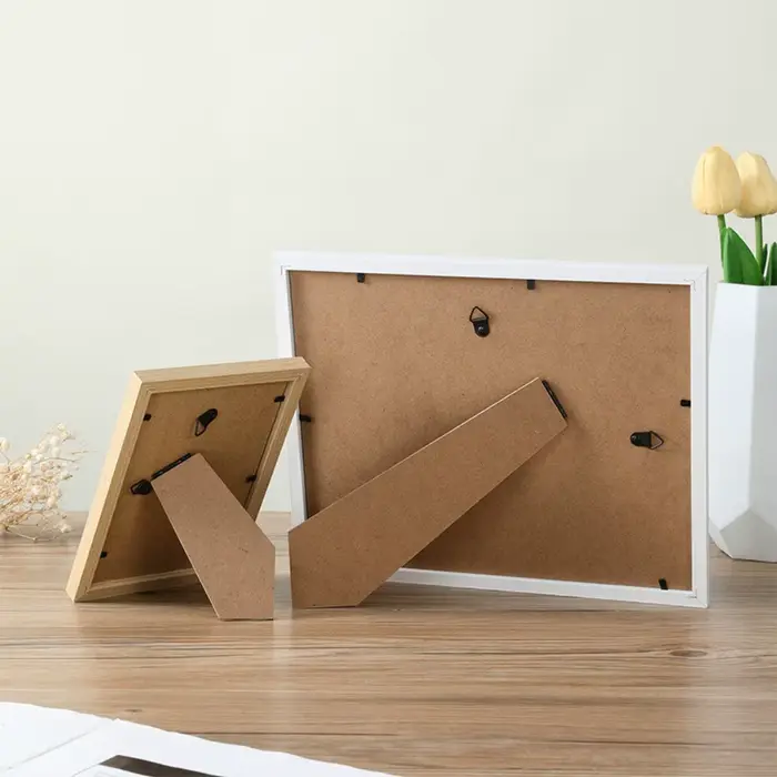 Cadre Photo en bois pour tenture murale 10X15 15X20 20X25cm A4