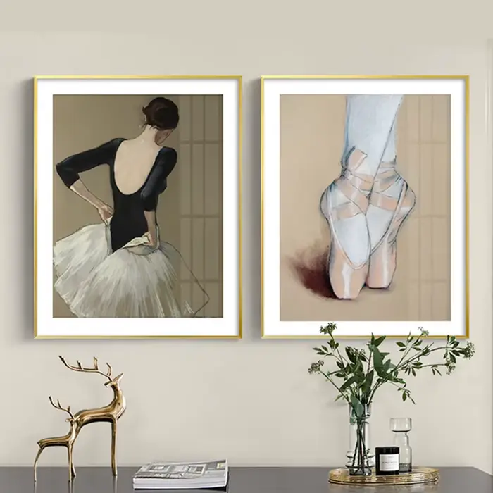 Affiche de danse de Ballet pour fille