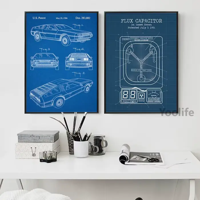 Affiche de retour vers le futur