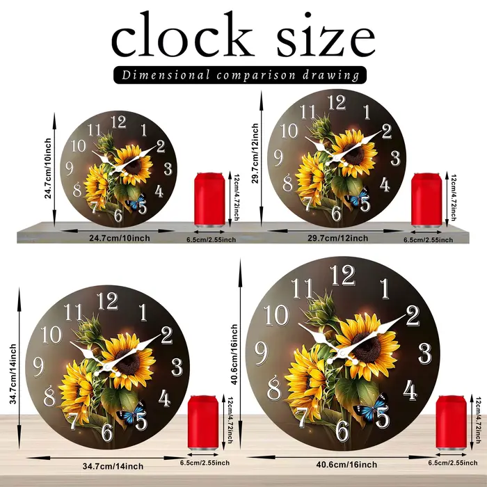 Horloge Murale en Bois Silays euse