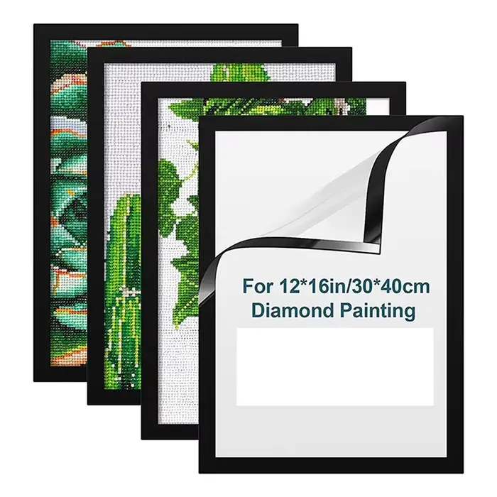 Cadre photo magnétique pour peinture diamant