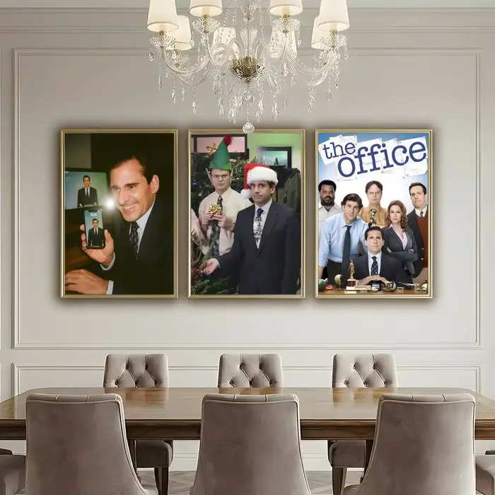 T-The Office WORKPLACE SITCOM affiche HD étanche haute ténacité auto-adhésif décoration murale universelle