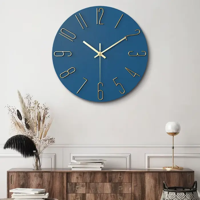 Horloges numériques 3D salon horloge murale Simple créatif ménage cadran montre mode horloge décorative 12 pouces 30CM horloges murales