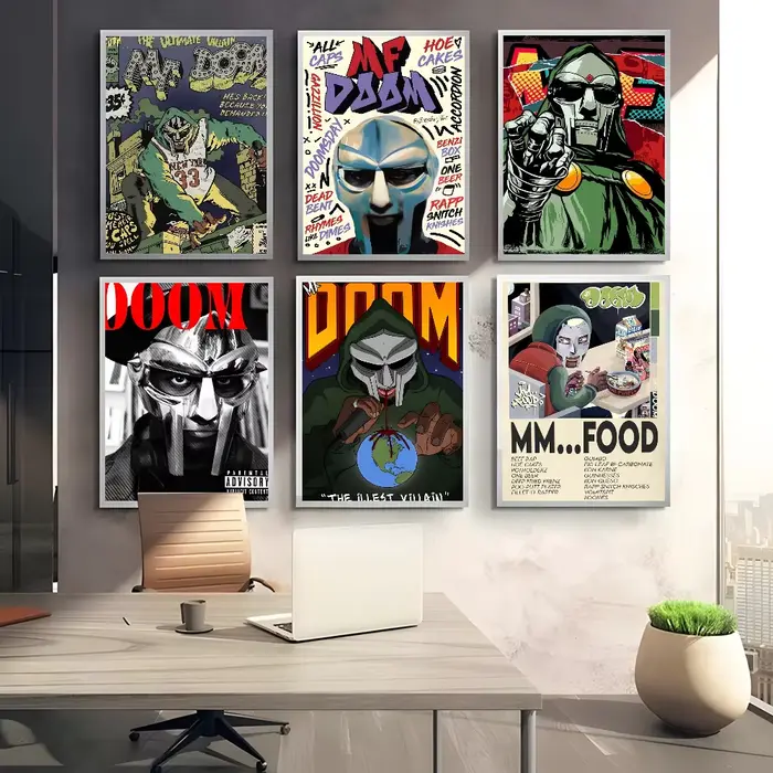 Affiche murale polyvalente MF D-Doom Madlib