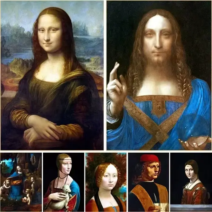 Peinture à l'huile numérique sans cadre par numéros