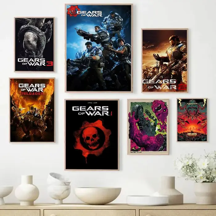 Affiches vintage G-Gears Of W-Wars