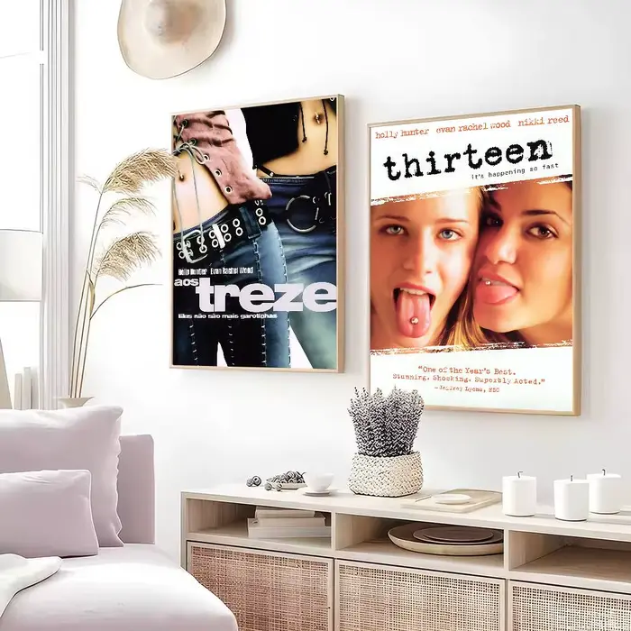 Affiches autocollantes de Film de treize